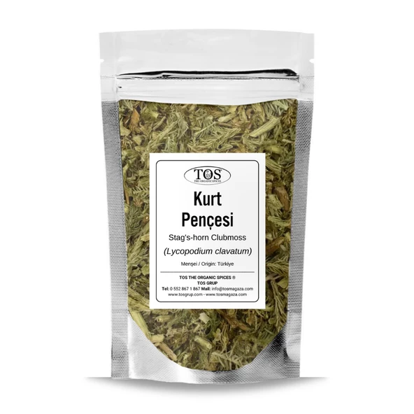 Kurt Pençesi 250 gr (1. Kalite) Lycopodium clavatum ürün görseli 1