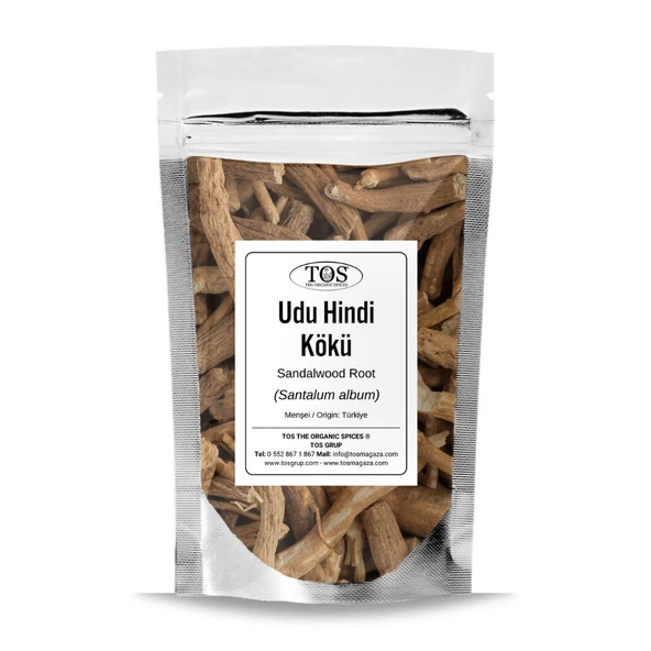 Udu Hindi Kökü 100 gr (1. Kalite) Santalum album ürün görseli 1