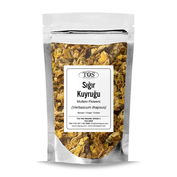 Sığır Kuyruğu Otu 250 gr (1. Kalite) Verbascum thapsus ürün görseli 1