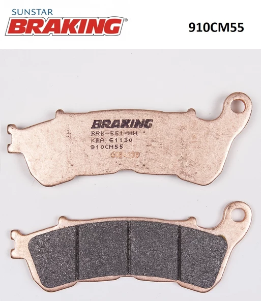 SİNTERLİ FREN BALATASI / SUZUKI / UH 200 BURGMAN / 200cc / ÖN  / 2007-2008-2009-2010-2011-2012-2013-2014-2015-2016-2017-2018-2019-2020 ürün görseli 1