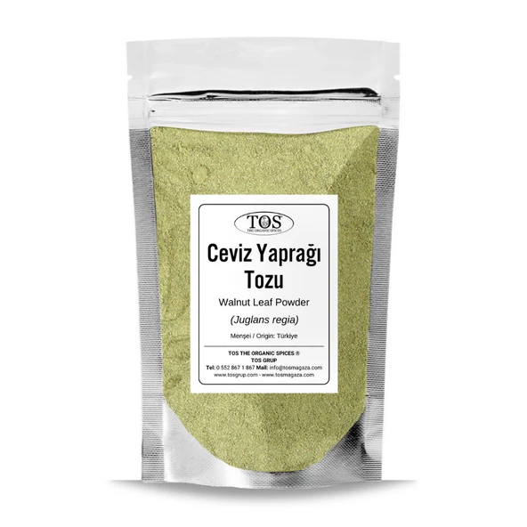 Ceviz Yaprağı Tozu 250 gr (1. Kalite) Juglans regia ürün görseli 1