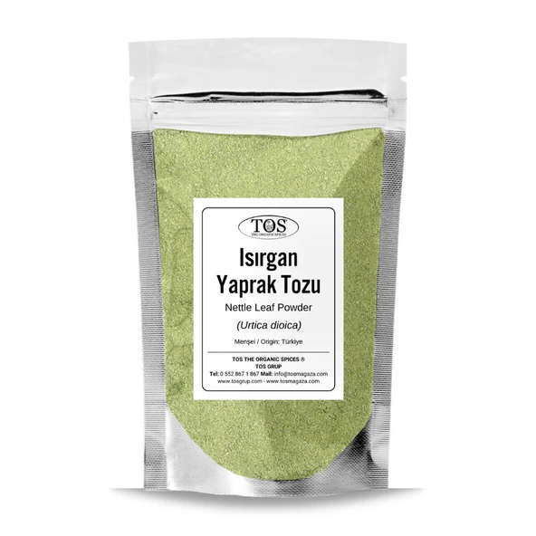 Isırgan Yaprağı Tozu 500 gr (1. Kalite) Urtica dioica ürün görseli 1