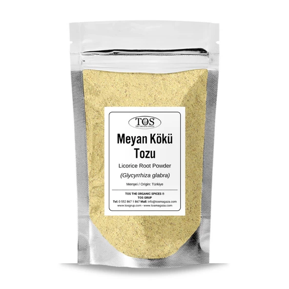 Meyan Kökü Tozu 250 gr (1. Kalite) Glycyrrhiza glabra ürün görseli 1