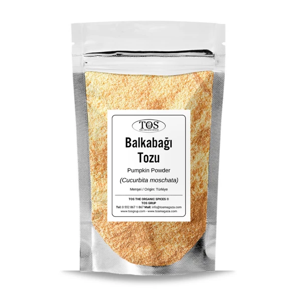 Balkabağı Tozu 250 gr (1. Kalite) Cucurbita moschata ürün görseli 1