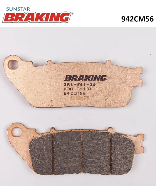 SİNTERLİ ARKA FREN BALATASI / HONDA / VFR 1200 F / 1200cc / ARKA  / 2010-2011-2012-2013-2014-2015-2016 ürün görseli 1