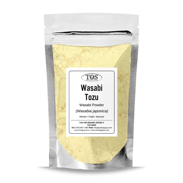 Wasabi Tozu 250 gr (1. Kalite) Wasabia japonica ürün görseli 1
