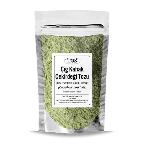 Çiğ Kabak Çekirdeği Tozu 500 gr (1. Kalite) Cucurbita moschata ürün görseli 1