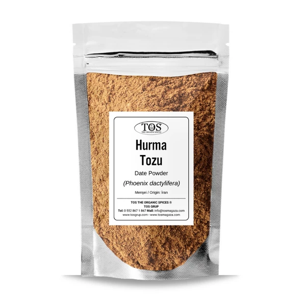 Hurma Tozu 250 gr (1. Kalite) Phoenix dactylifera ürün görseli 1