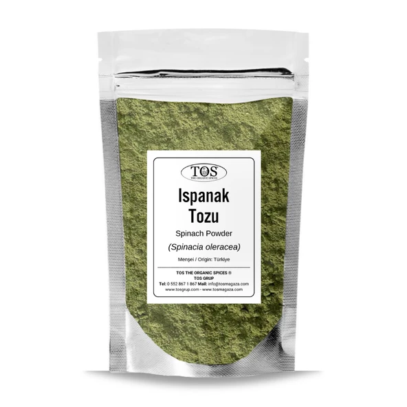 Ispanak Tozu 250 gr (1. Kalite) Spinacia oleracea ürün görseli 1
