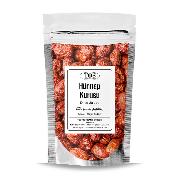 Hünnap Kurusu 100 gr (1. Kalite) Ziziphus jujuba ürün görseli 1