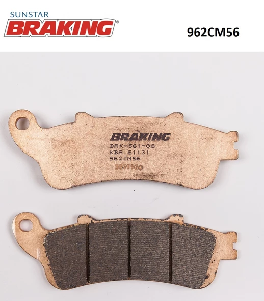 SİNTERLİ ARKA FREN BALATASI / HONDA / GOLD WING GL / F6B / 1800cc / ARKA  / 2001-2002-2003-2004-2005-2006-2007-2008-2009-2010-2011-2012-2013-2014-2015-2016-2017 ürün görseli 1