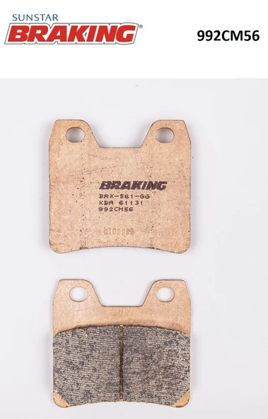 SİNTERLİ ARKA FREN BALATASI / YAMAHA / XJR / 1300cc / ARKA  / 2007-2008-2009-2010 ürün görseli 1
