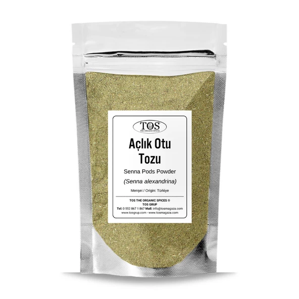Açlık Otu Tozu 250 gr (1. Kalite) Senna alexandrina ürün görseli 1