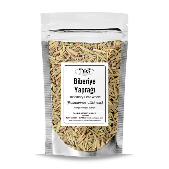 Biberiye Yaprağı 100 gr (1. Kalite) Rosmarinus officinalis ürün görseli 1