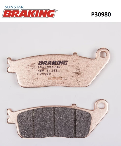 SİNTERLİ ARKA FREN BALATASI / HONDA / SW-T ABS / 600cc / ARKA  / 2011-2012-2013 ürün görseli 1