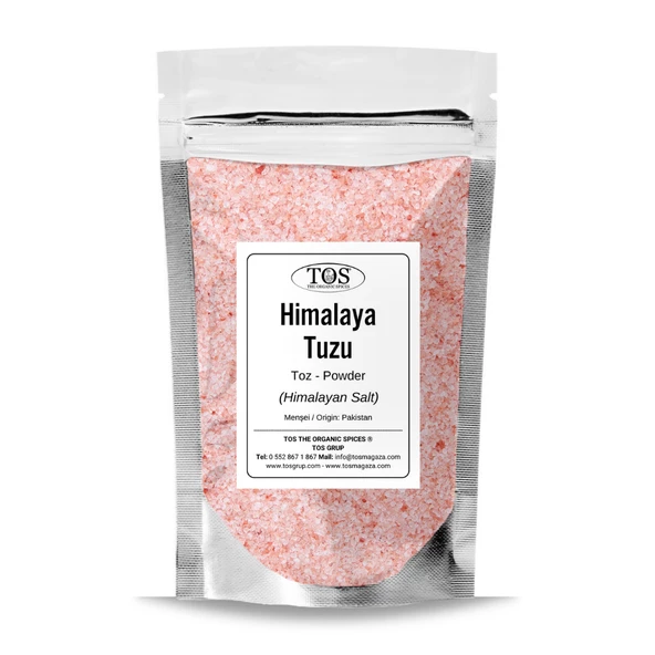 Himalaya Tuzu (Toz) 500 gr (1. Kalite) Himalayan Salt (Powder) ürün görseli 1