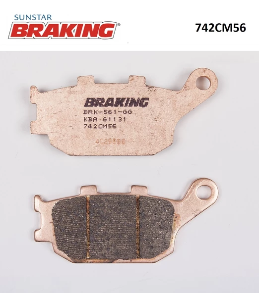 SİNTERLİ ARKA FREN BALATASI / YAMAHA / YZF R7 / 700cc / ARKA / 2022-2023-2024 ürün görseli 1
