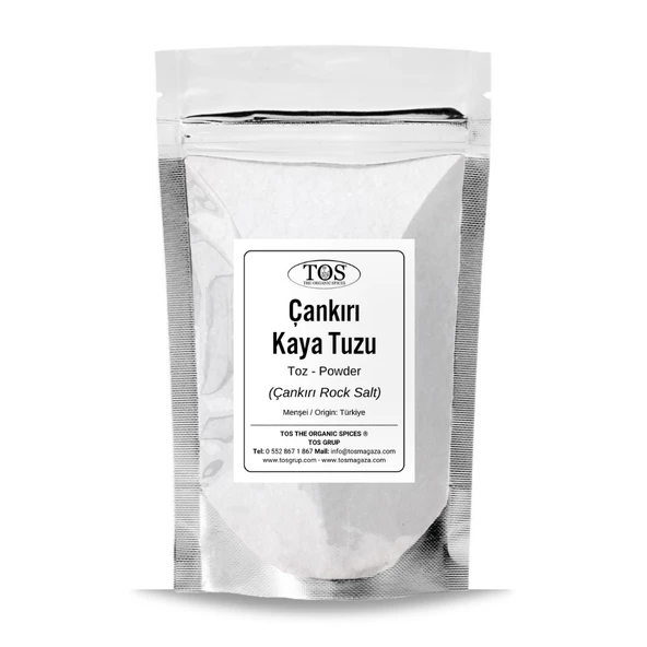 Çankırı Kaya Tuzu (Toz) 1 kg (1. Kalite) Çankırı Rock Salt (Powder) ürün görseli 1