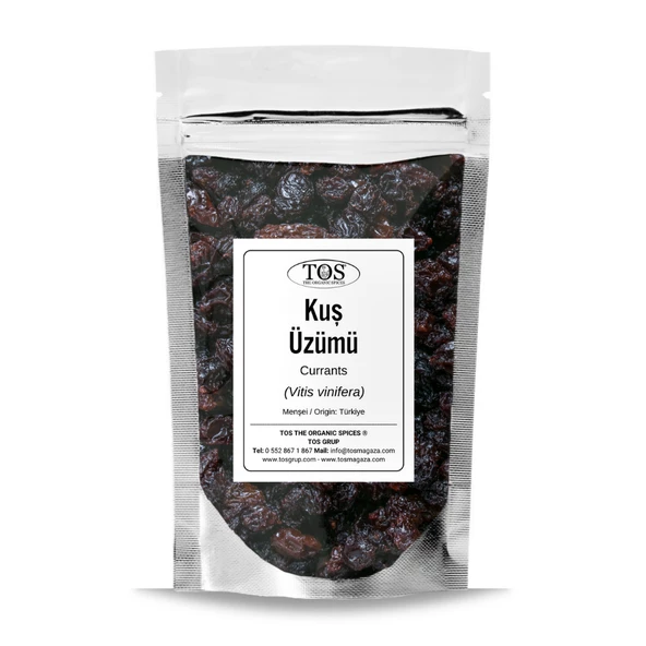 Kuş Üzümü 250 gr (1. Kalite) Vitis vinifera ürün görseli 1