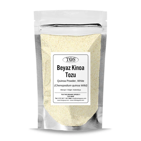 Beyaz Kinoa Tozu 100 gr (1. Kalite) Chenopodium quinoa Willd ürün görseli 1