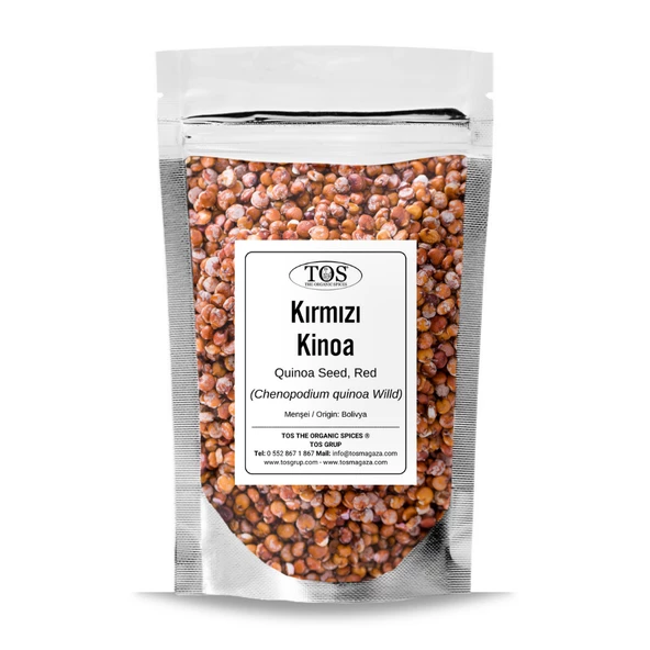 Kırmızı Kinoa 50 gr (1. Kalite) Chenopodium quinoa Willd ürün görseli 1