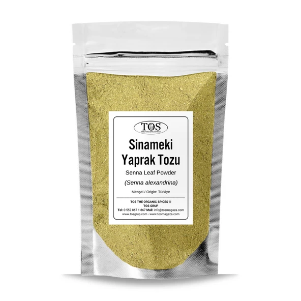 Sinameki Yaprağı Tozu 250 gr (1. Kalite) Senna alexandrina ürün görseli 1