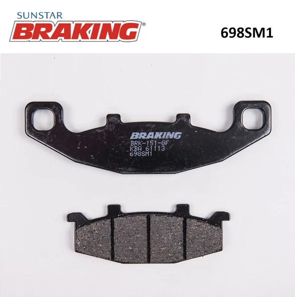 YARI METALİK ÖN FREN BALATASI / SUZUKI / GS 500 / 500cc / ÖN / 1990-1991-1992-1993-1994-1995-1996-1997-1998-1999-2000-2001-2002-2003-2004-2005-2006-2007 ürün görseli 1