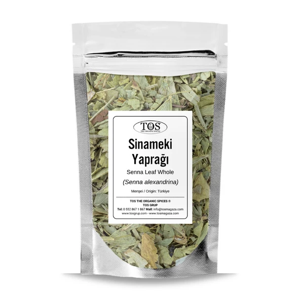 Sinameki Yaprağı 250 gr (1. Kalite) Senna alexandrina ürün görseli 1