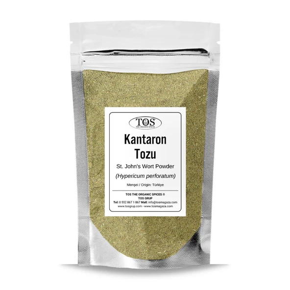 Sarı Kantaron Tozu 100 gr (1. Kalite) Hypericum perforatum ürün görseli 1