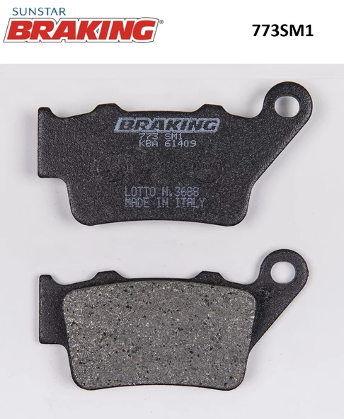 YARI METALİK ARKA FREN BALATASI / YAMAHA / XT Z TENERE / 700cc / ARKA  / 2019-2020-2021-2022-2023-2024 ürün görseli 1