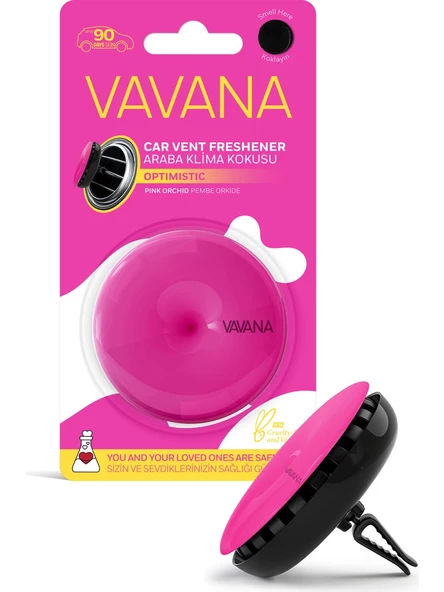 VAVANA CAR FRESHENER OPTIMISTIC BLISTER ürün görseli 1