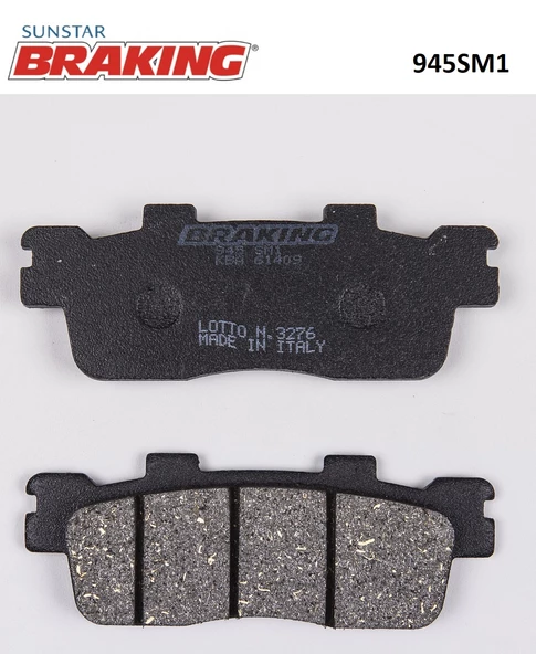 YARI METALİK ARKA FREN BALATASI / KYMCO / X-TOWN CT / 250cc / ARKA  / 2020-2021-2022-2023-2024 ürün görseli 1