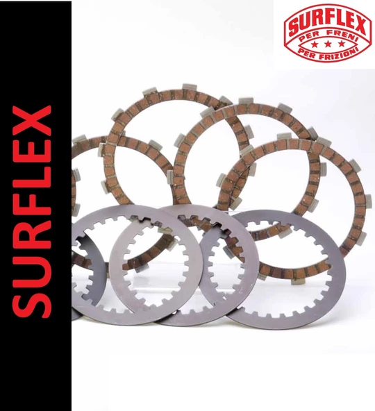 SURFLEX DEBRİYAJ BALATASI VE SACI / YAMAHA / T-MAX / 500cc / 2004-2005-2006-2007-2008-2009-2010-2011-2012-2013 ürün görseli 1