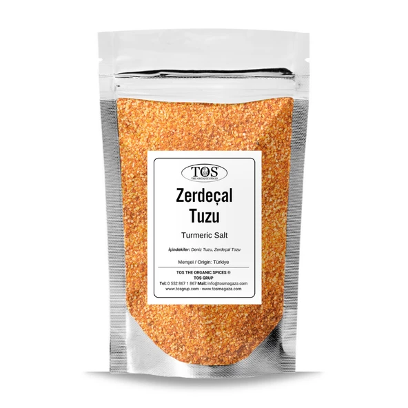 Zerdeçal Tuzu 500 gr (1. Kalite) Turmeric Salt ürün görseli 1