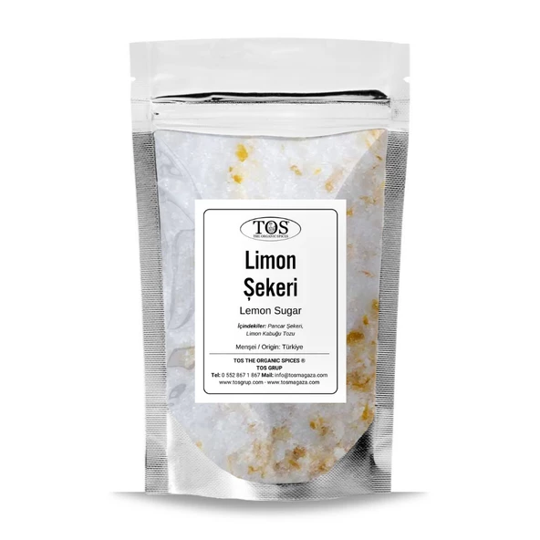 Limon Şekeri 500 gr (1. Kalite) Lemon Sugar ürün görseli 1