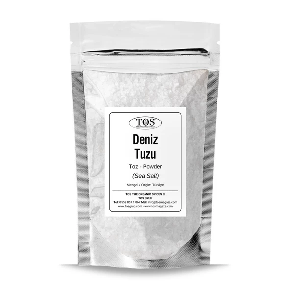 Deniz Tuzu (Toz) 5 kg (1. Kalite) Sea Salt (Powder) ürün görseli 1