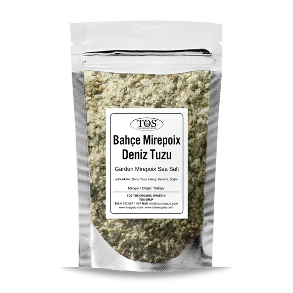 Bahçe Mirepoix Deniz Tuzu 5 kg (1. Kalite) Garden Mirepoix Sea Salt ürün görseli 1