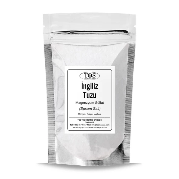 İngiliz Tuzu (Epsom Tuzu) 1 kg (1. Kalite) Epsom Salt ürün görseli 1