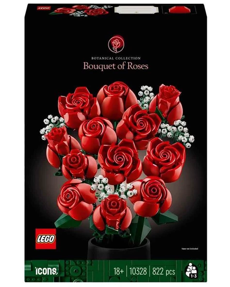 Lego Icons Gül Buketi 10328 ürün görseli 1