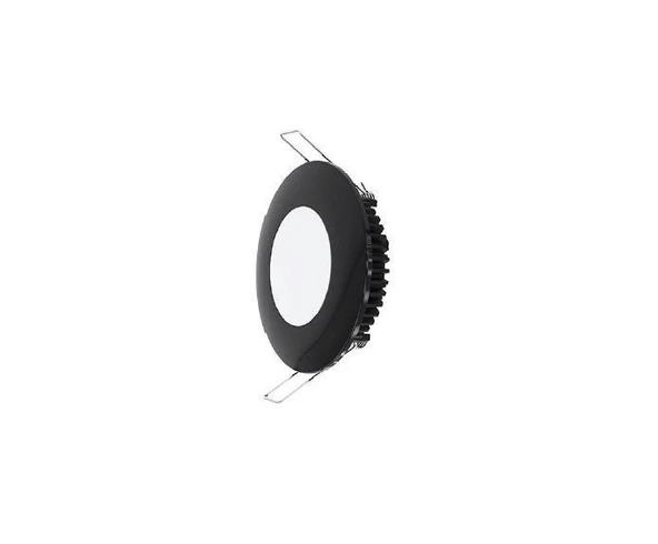 Saray Yaylı Gömme Led Spot Siyah 70mm  24v ürün görseli 1