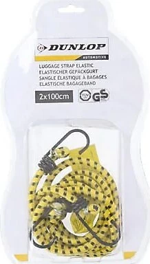 Dunlop Bagaj Lastiği  2x100 Cm Siyah - Sarı ürün görseli 1