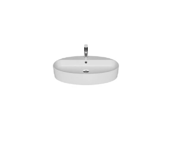 CREAVİT LP171 Loop Oval Çanak Lavabo 40x70 cm ürün görseli 1