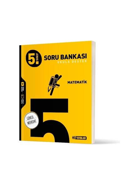 Hız Yayınları 5. Sınıf Matematik Soru Bankası Yeni ürün görseli 1
