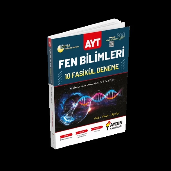 AYT Fen Bilimleri 10 Deneme ürün görseli 1