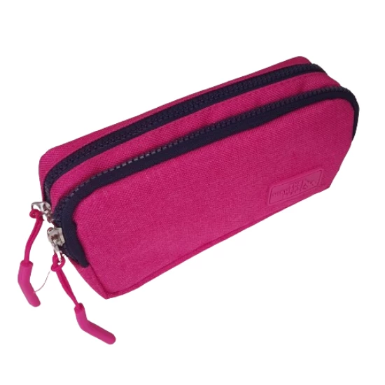 keten kumaş 2 gözlü kalemlik - Resim 5