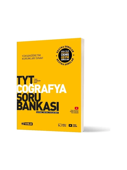 Hız Yayınları TYT Coğrafya Soru Bankası ürün görseli 1