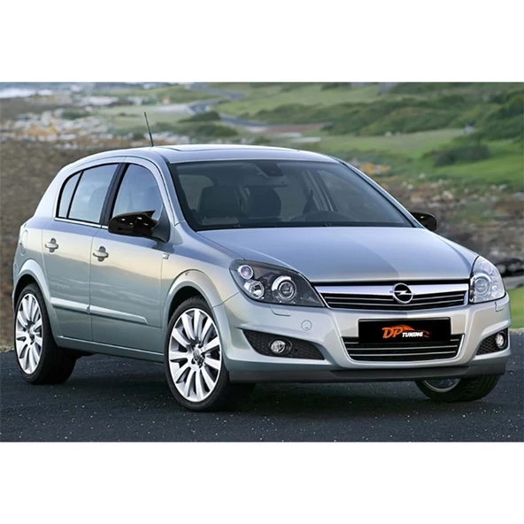 OPEL ASTRA H 2003-2009 UYUMLU PARLAK SİYAH BATMAN AYNA KAPAĞI ürün görseli 1