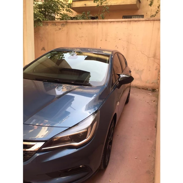 OPEL ASTRA K UYUMLU PARLAK SİYAH BATMAN AYNA KAPAĞI ürün görseli 1