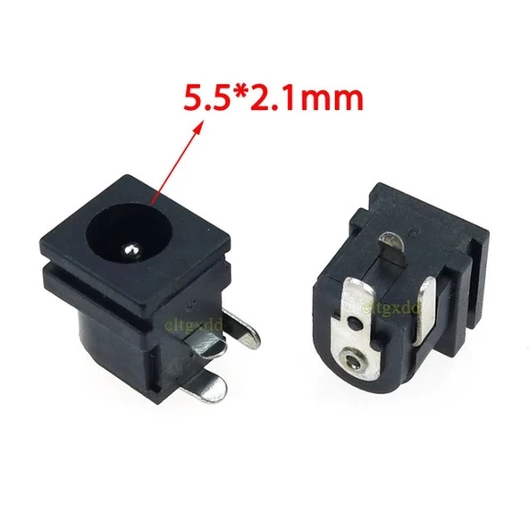 Navidata DC111 5.5mm x 2.1mm Dc Güç Soketi Pcb Tip 2.1mm DC Jack 1 ADET ürün görseli 1