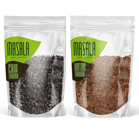 Keten Tohumu 150 gr - Chia Tohumu 200 gr ürün görseli 1